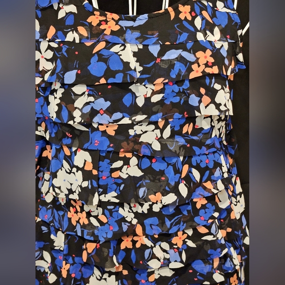 Elle Layered Ruffle Tank - Picture 2 of 5